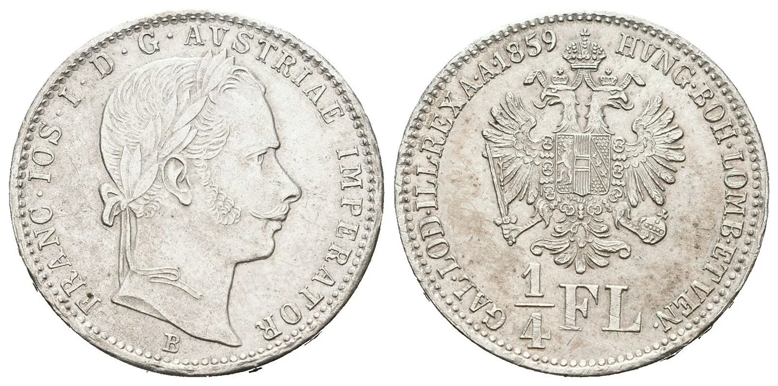 Rakouská a spolková měna, 1857 - 1892 — 1