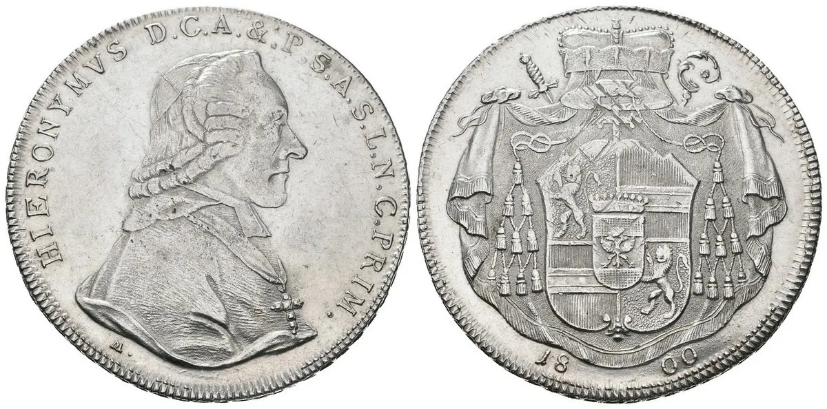 Salzburg - arcibiskupství, Hyeronymus Colloredo, 1772 - 1803 — 1