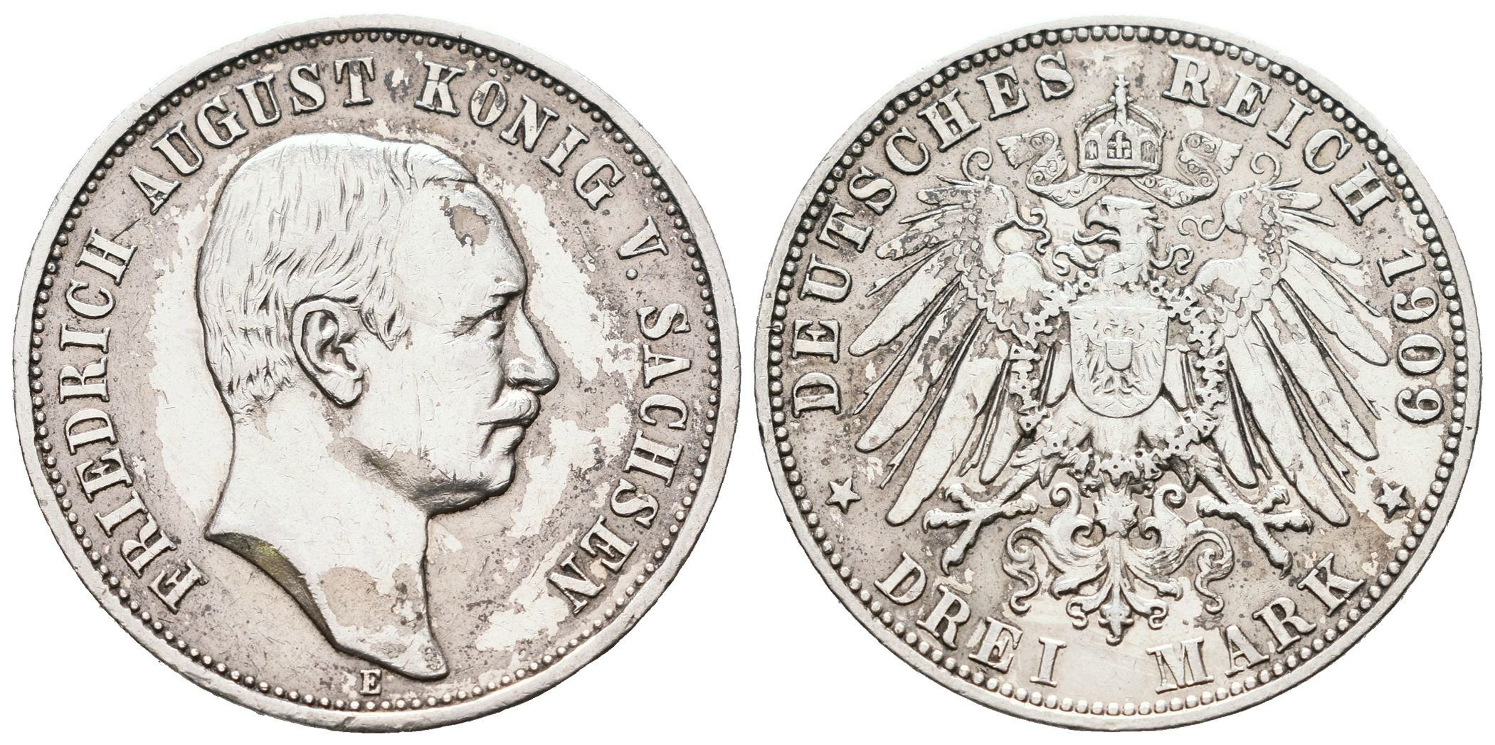 Sasko, 3 Marka 1909 E