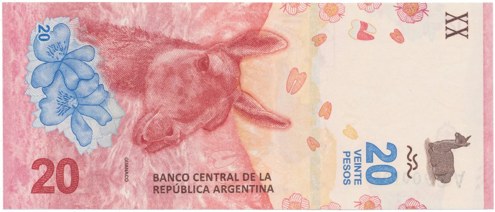 Argentina, 20 Pesos (2017-2020), P.361