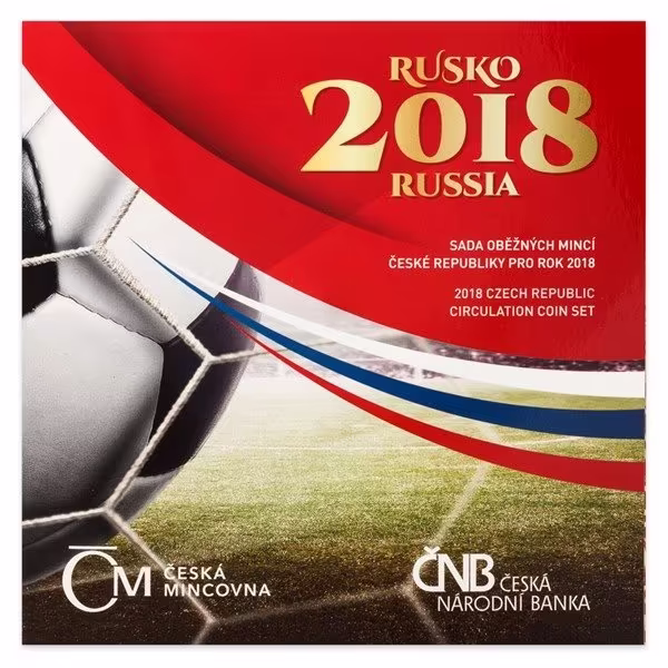 Ročníková sada mincí 2018 - MS fotbal