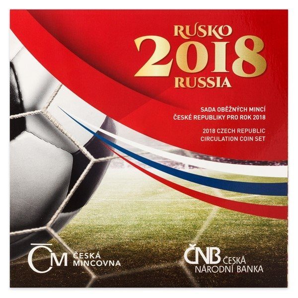 Ročníková sada mincí 2018 - MS fotbal