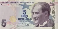Turecko, 5 Lira 2009, P.222A