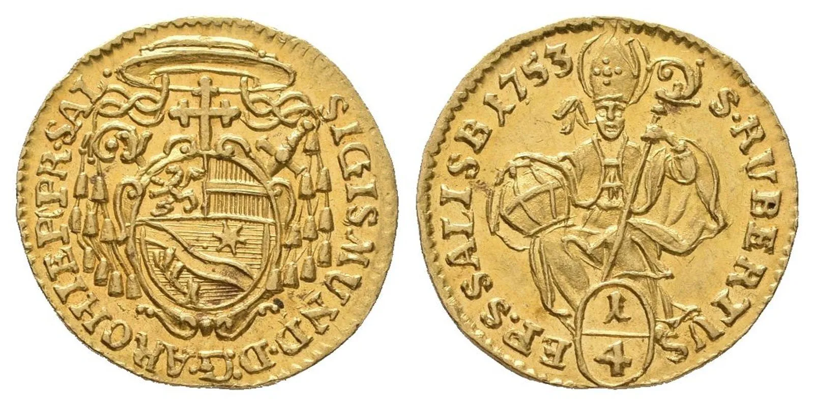 Salzburg, Sigismund III. Schrattenbach, 1753 - 1771 — 1