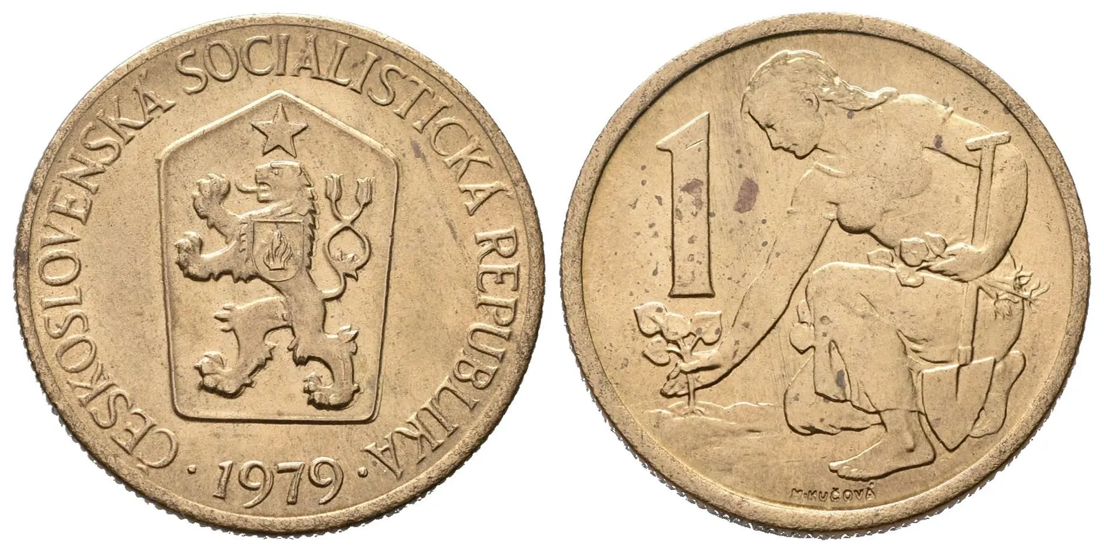 1 Koruna 1979