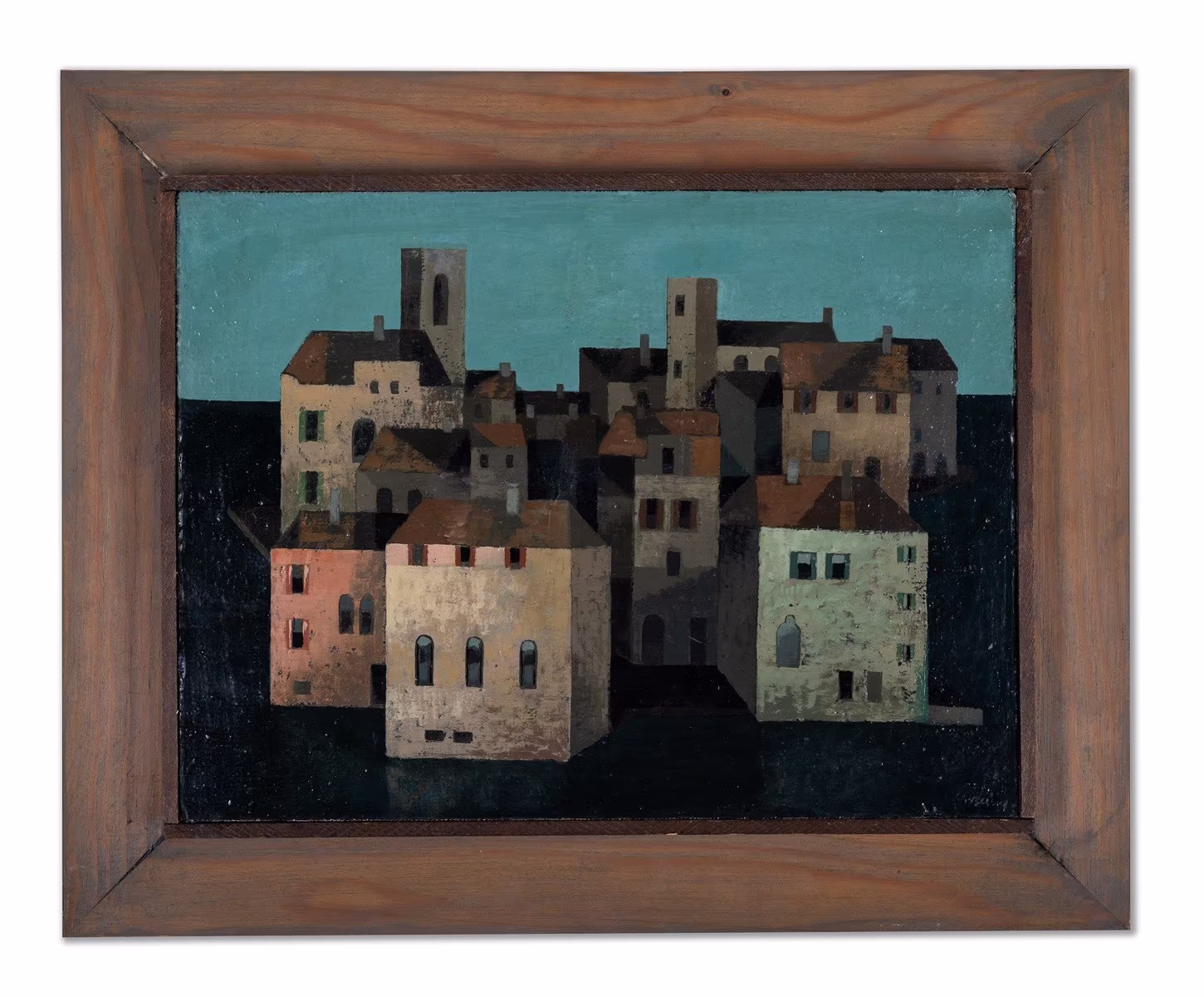 Vlastimil Beneš: Vlastimil Beneš (1919 - 1981) - Město na ostrově