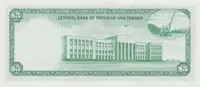 Trinidad a Tobago, 5 Dollars (1977), vzácná varianta, P.31b - fotografie 2