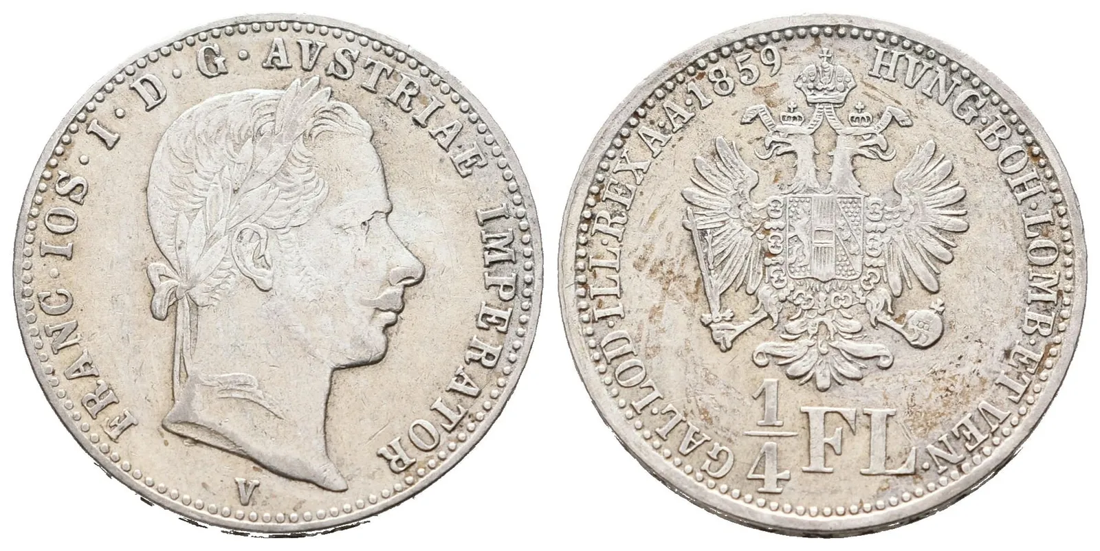 1/4 Zlatník 1859 V