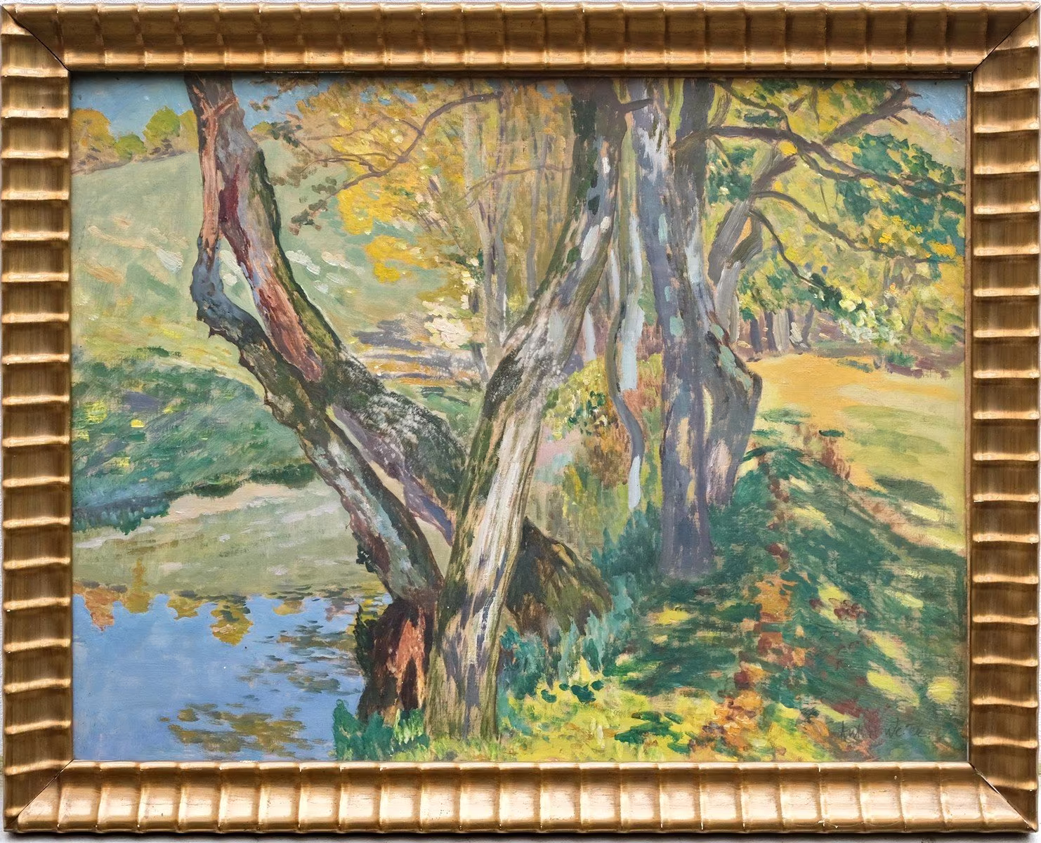 Antonín Hudeček: Antonín Hudeček (1872 - 1941) - Lesní tůně