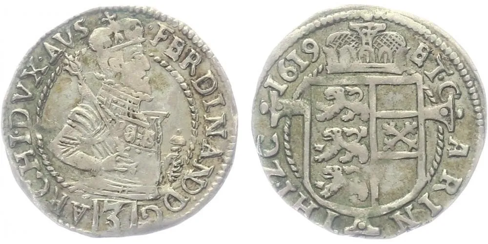 Ferdinand II., 1619 - 1637 (Mince dobrého zrna) — 1