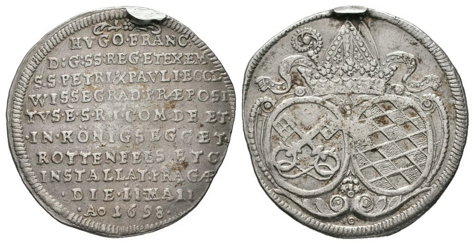 Praha - Vyšehrad, Hugo František hrabě Königsegg, 1698 - 1709 — 1