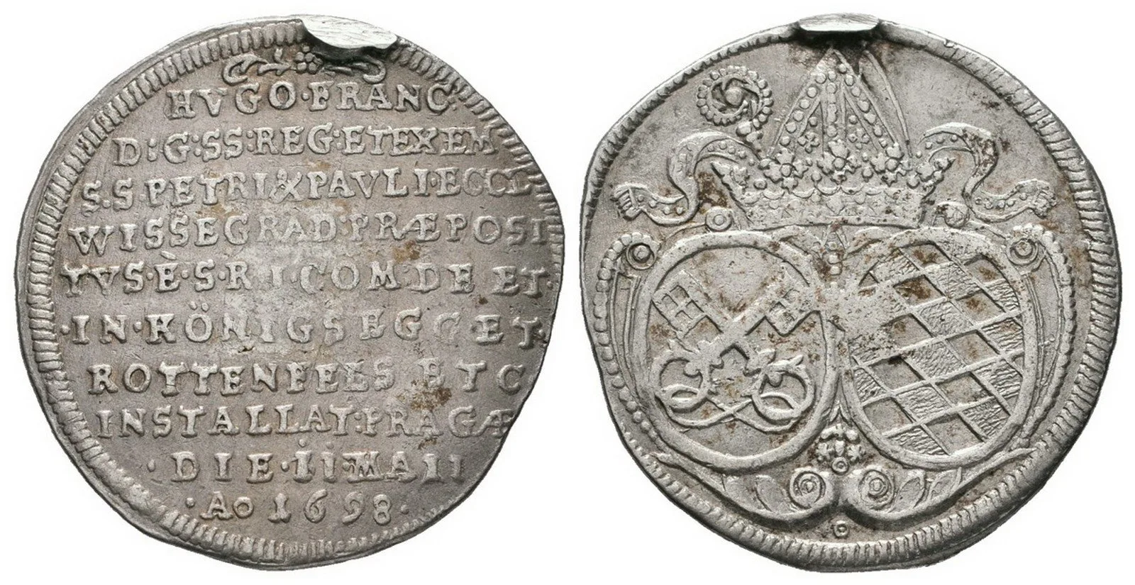 Praha - Vyšehrad, Hugo František hrabě Königsegg, 1698 - 1709 — 1