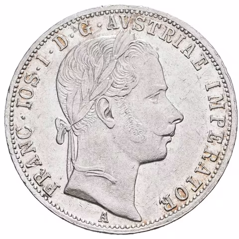 Zlatník 1863 A, velmi pěkná zachovalost, zbytky lesku, rysky
