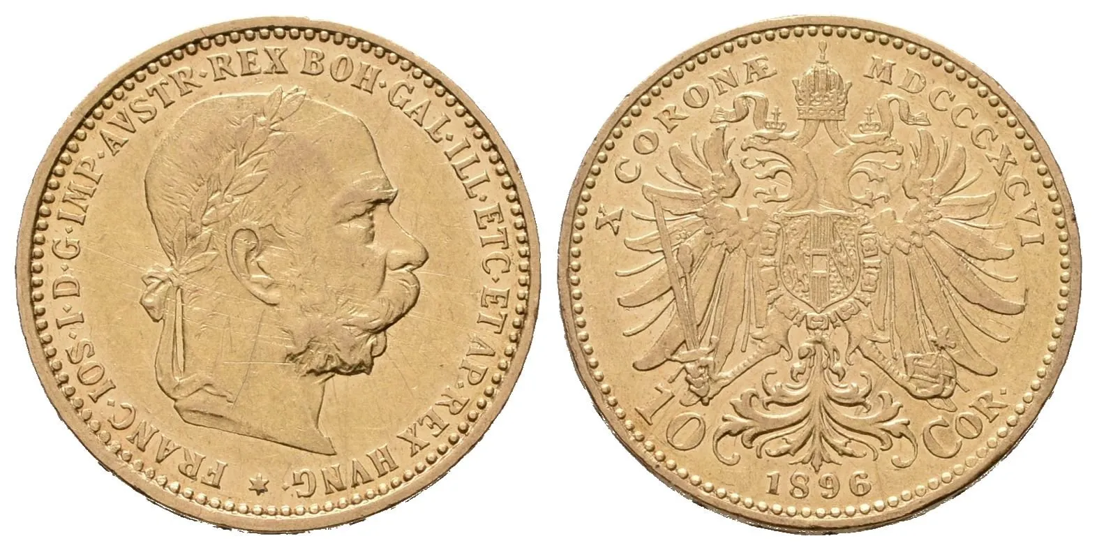 10 Koruna 1896