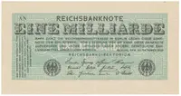 Německo, 1 Milliarde Mark 1923, Ro.119a