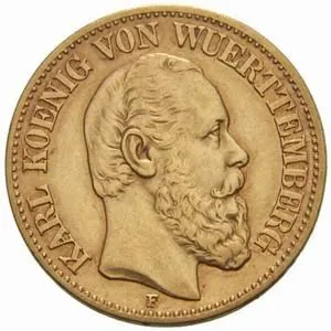 Württemberg, Karl, 1864 - 1891 — 1