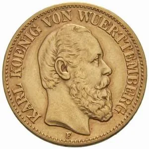 Württemberg, Karl, 1864 - 1891 — 1