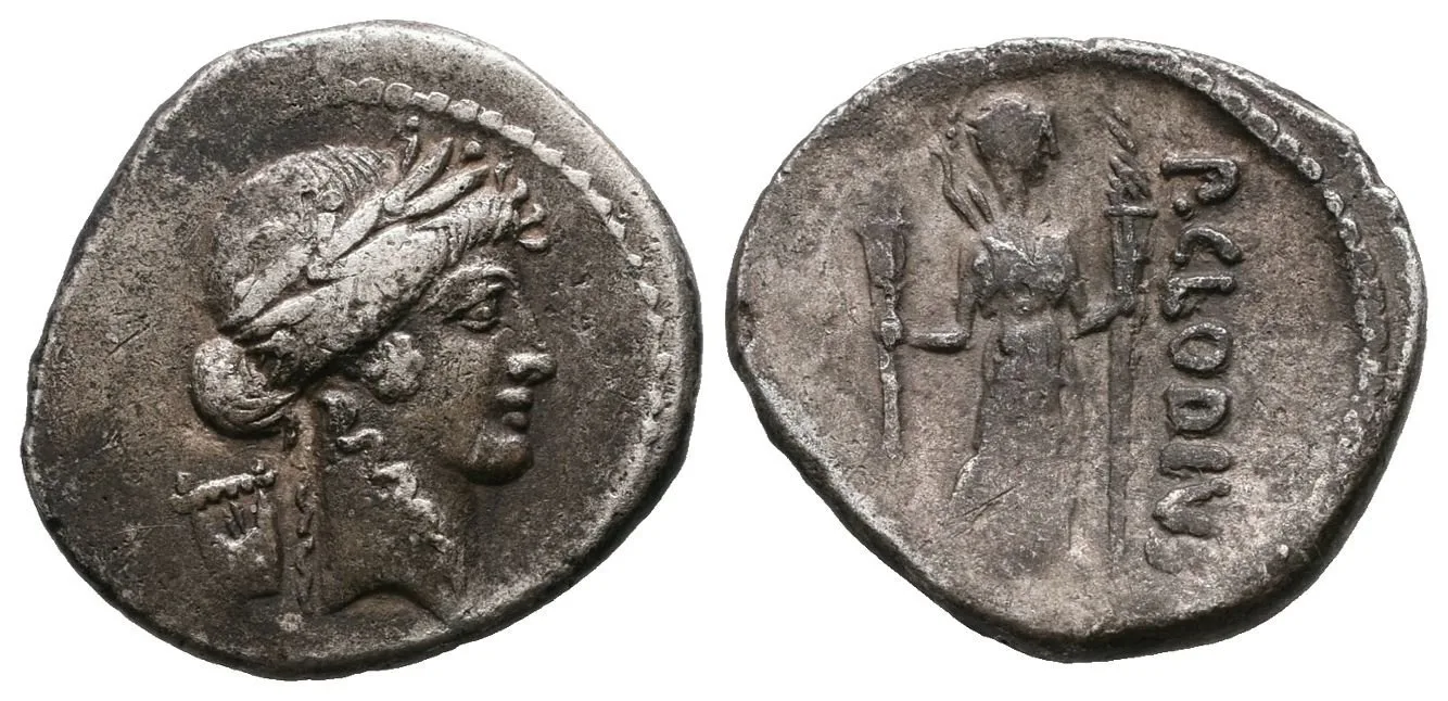 P. Clodius M. f. Turrinus, 42 př. Kr. — 1
