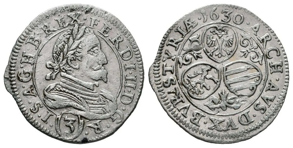 Ferdinand II., 1619 - 1637 (Mince dobrého zrna) — 1