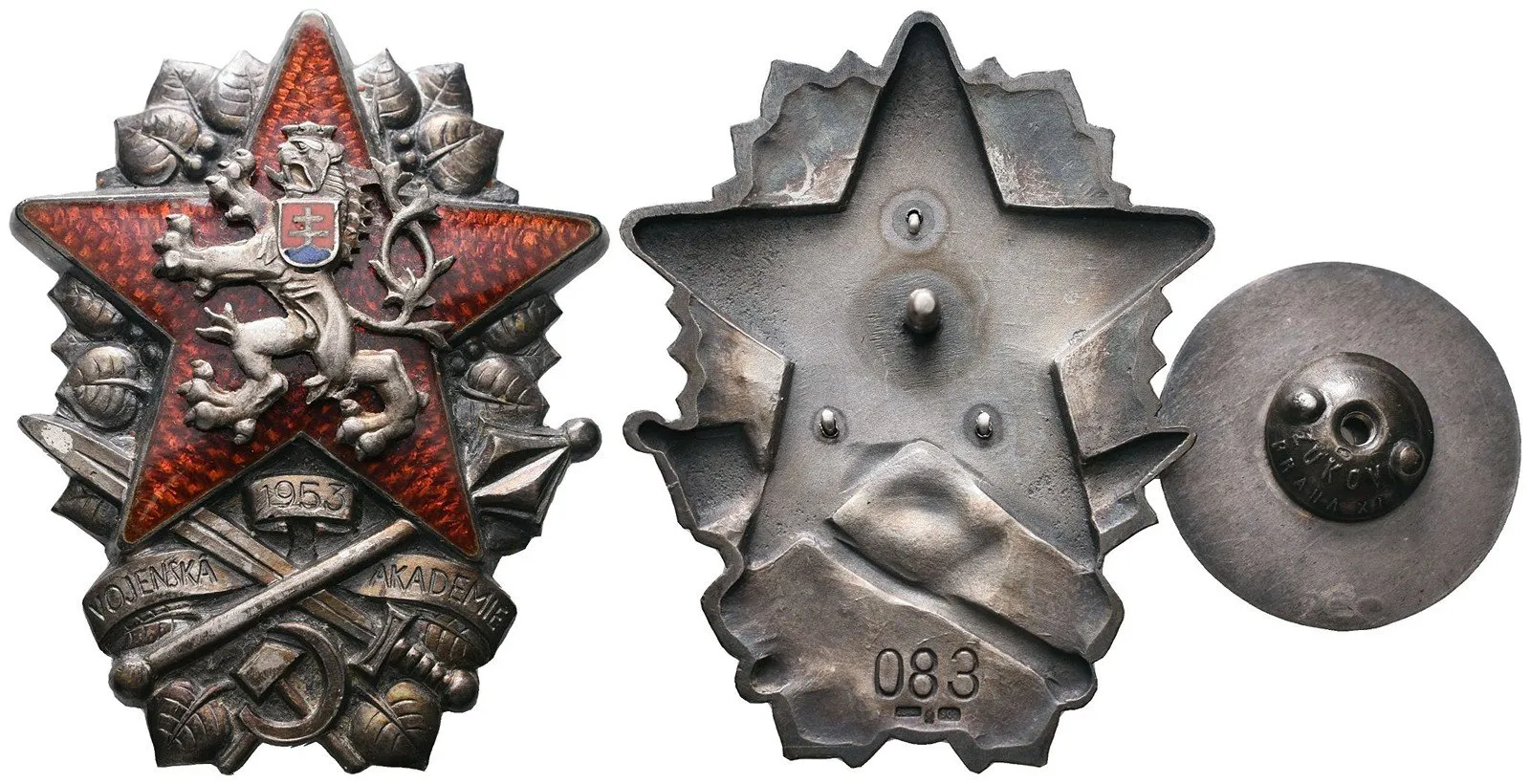 Československo - odznaky vojenských škol — 1