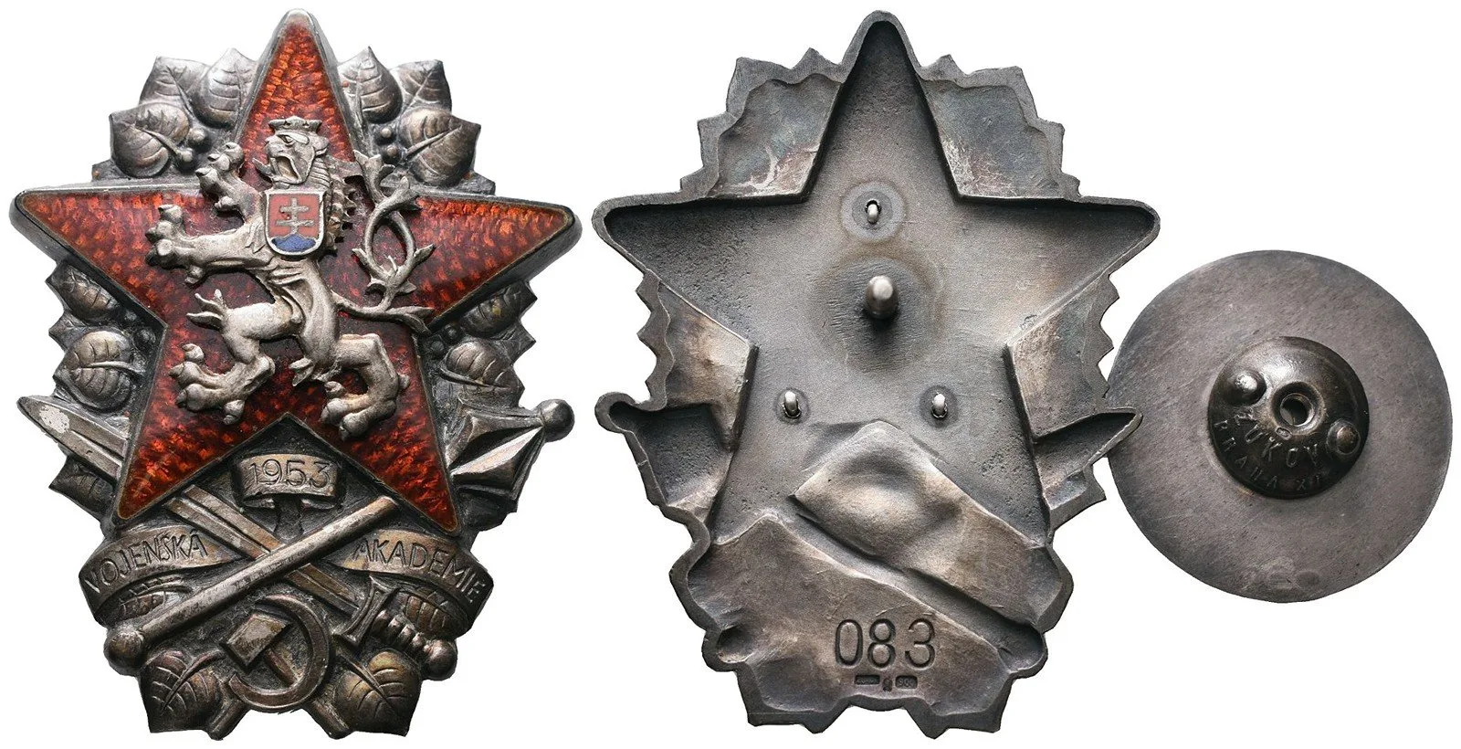 Československo - odznaky vojenských škol — 1