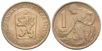 1 Koruna 1963
