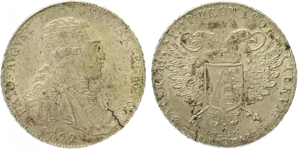 Sasko, Friedrich August III./I., 1763 - 1827 — 1