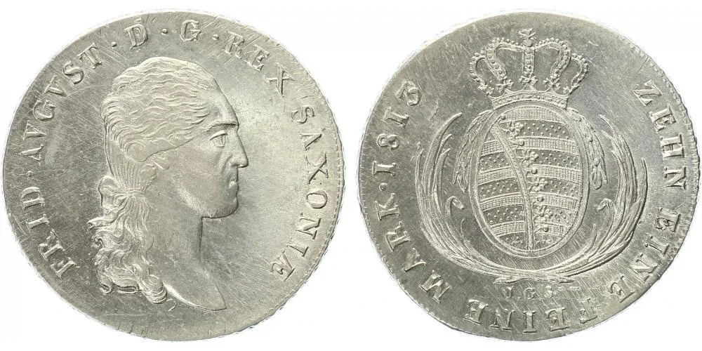Sasko, Friedrich August III./I., 1763 - 1827 — 1