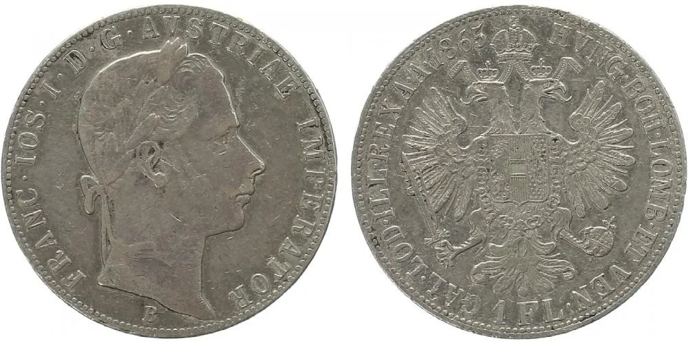 Rakouská a spolková měna, 1857 - 1892 — 1