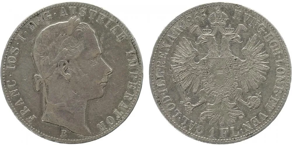 Rakouská a spolková měna, 1857 - 1892 — 1