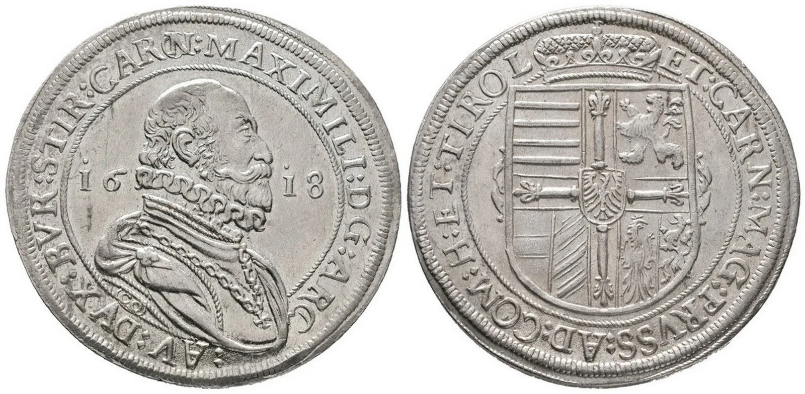 Arcivévoda Maximilian, 1590 - 1618 — 1