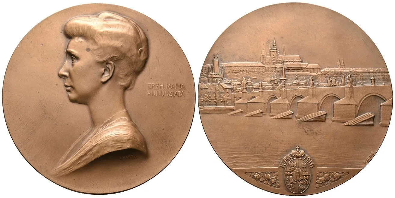 Arcivévodkyně Maria Annunziata, 1876 - 1916 — 1