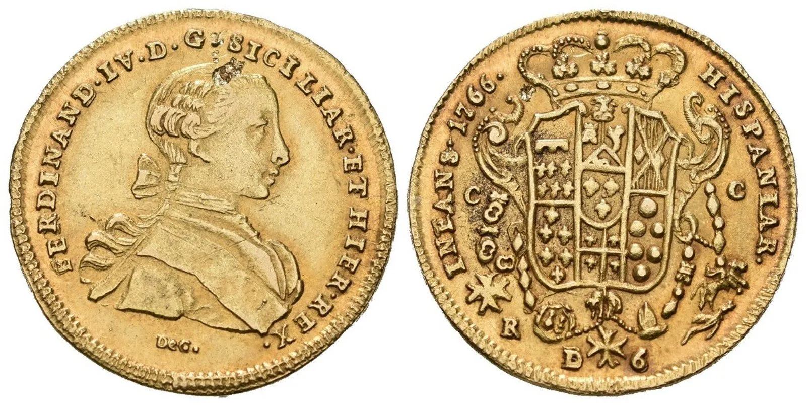 Itálie - Neapol a Sicilie, Ferdinand IV., 1759 - 1805, 1815 - 1825 — 1