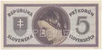 5 Koruna b.d. (1945), série D 023, D 026, Hej.55a.S2 - fotografie 2