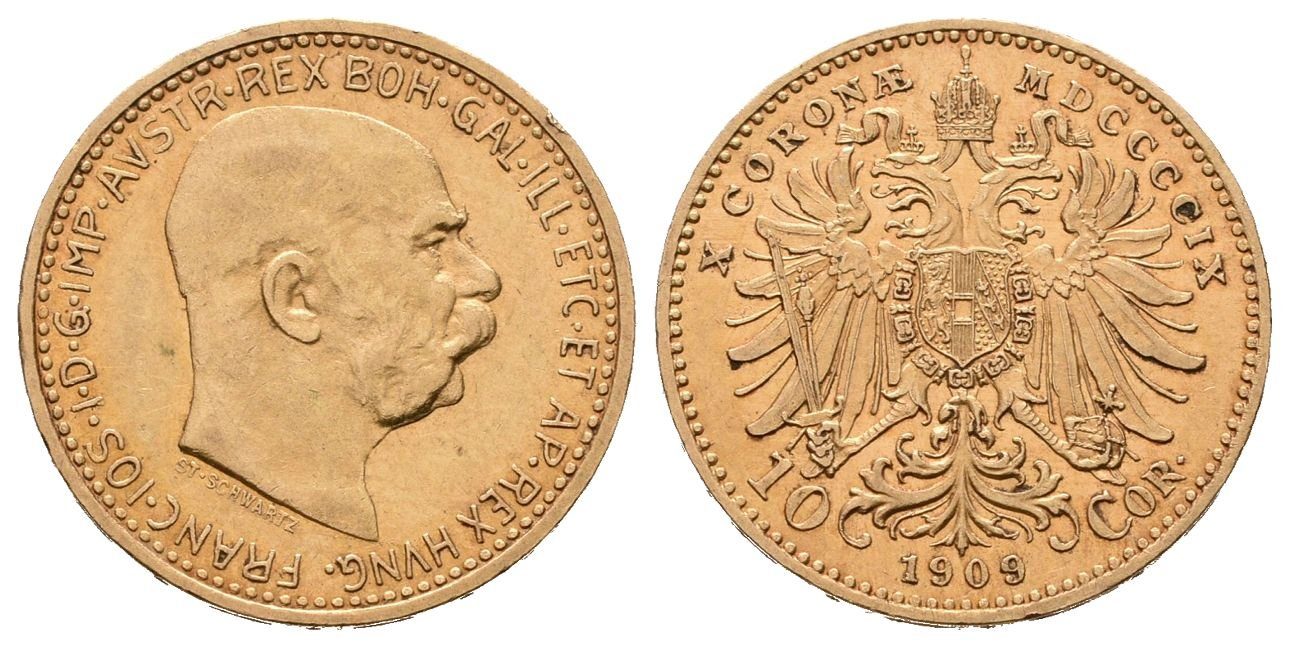 10 Koruna 1909, typ Schwartz
