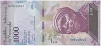 Venezuela, 1000 Bolivares 2017, anulát - vzor, N 00000000, P.94bsN