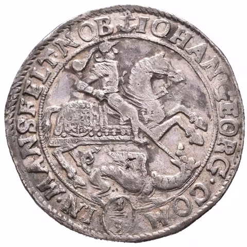 1/3 Tolar 1671 ABK, KM.67, tmavá patina, nep. vady střížku,