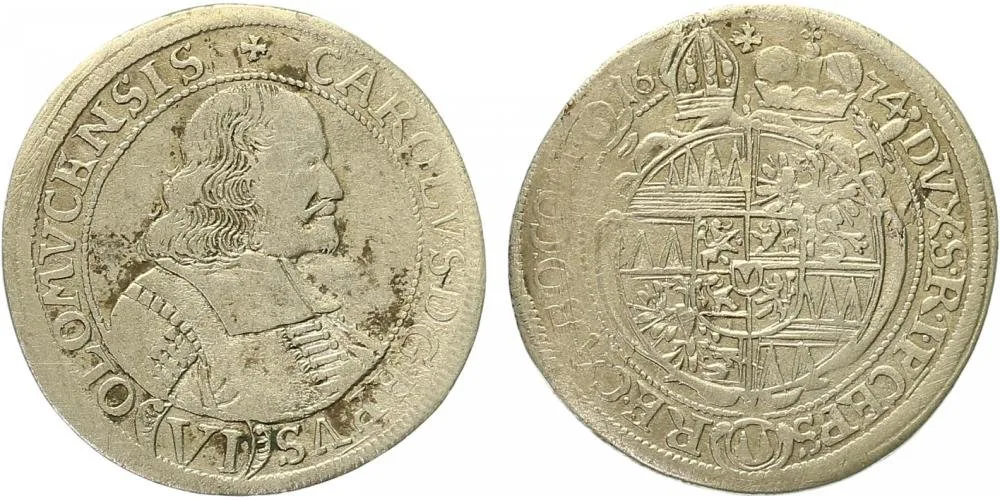 Olomouc - biskupství, Karel II. Liechtenstein, 1664 - 1695 — 1