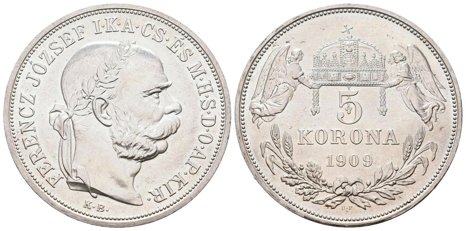 5 Koruna 1909 KB