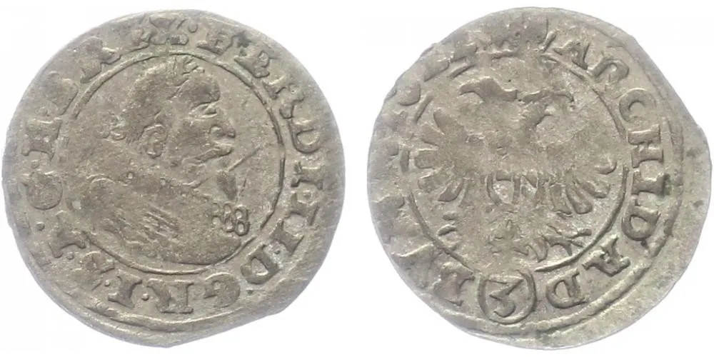 Ferdinand II., 1619 - 1637 (Mince kiprová) — 1