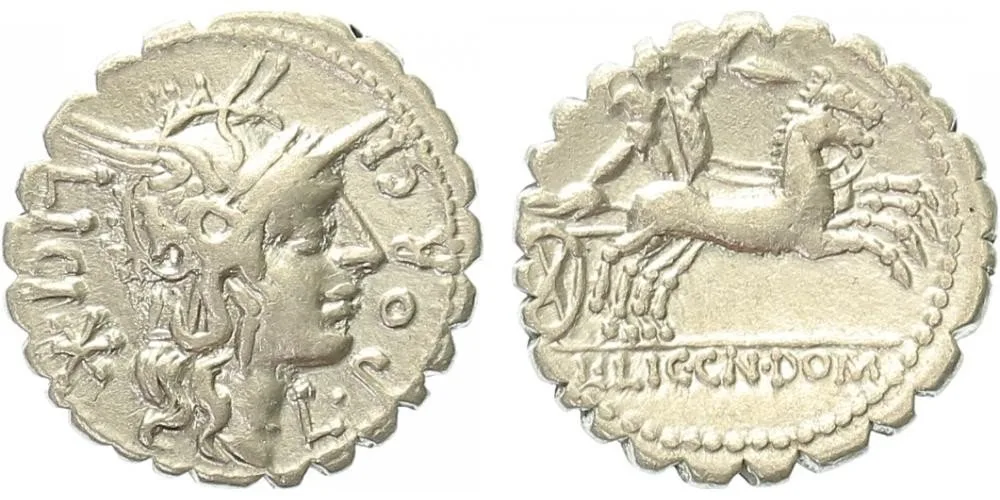 L. Licinius Crassus, Cn. Domitius Ahenobarbus, M. Aurelius Scaurus, L. Cosconius, — 1