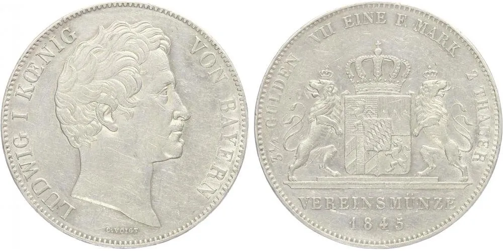 Bavorsko, Ludwig I., 1825 - 1848 — 1