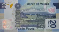 Mexiko, 20 Pesos 2006, plastová, P.122a-c - fotografie 2