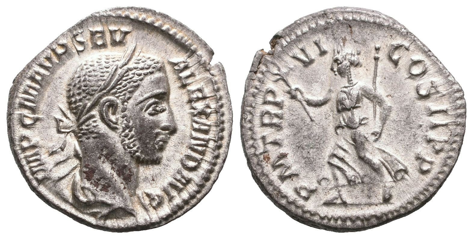 Severus Alexander, denár, Řím, RIC 80