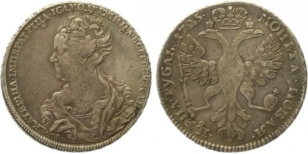 Rusko, Kateřina I., 1725 - 1727 — 1