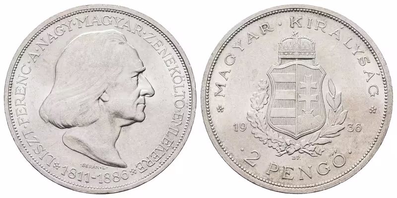 Maďarsko, 2 Pengo 1936