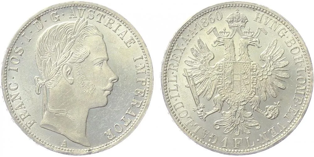 Rakouská a spolková měna, 1857 - 1892 — 1