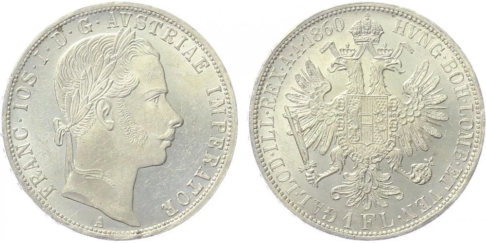 Rakouská a spolková měna, 1857 - 1892 — 1