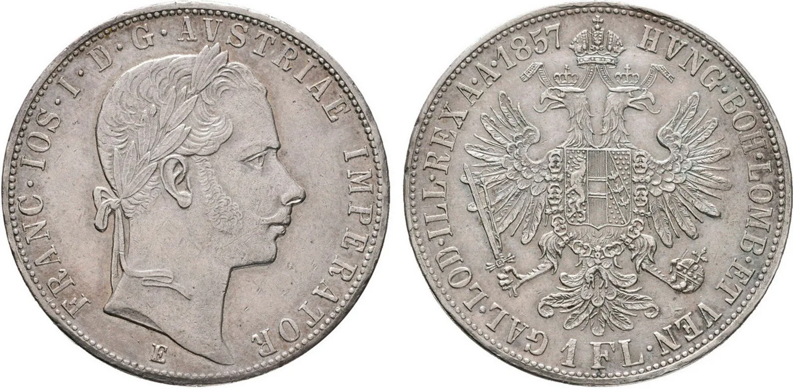 Rakouská a spolková měna, 1857 - 1892 — 1