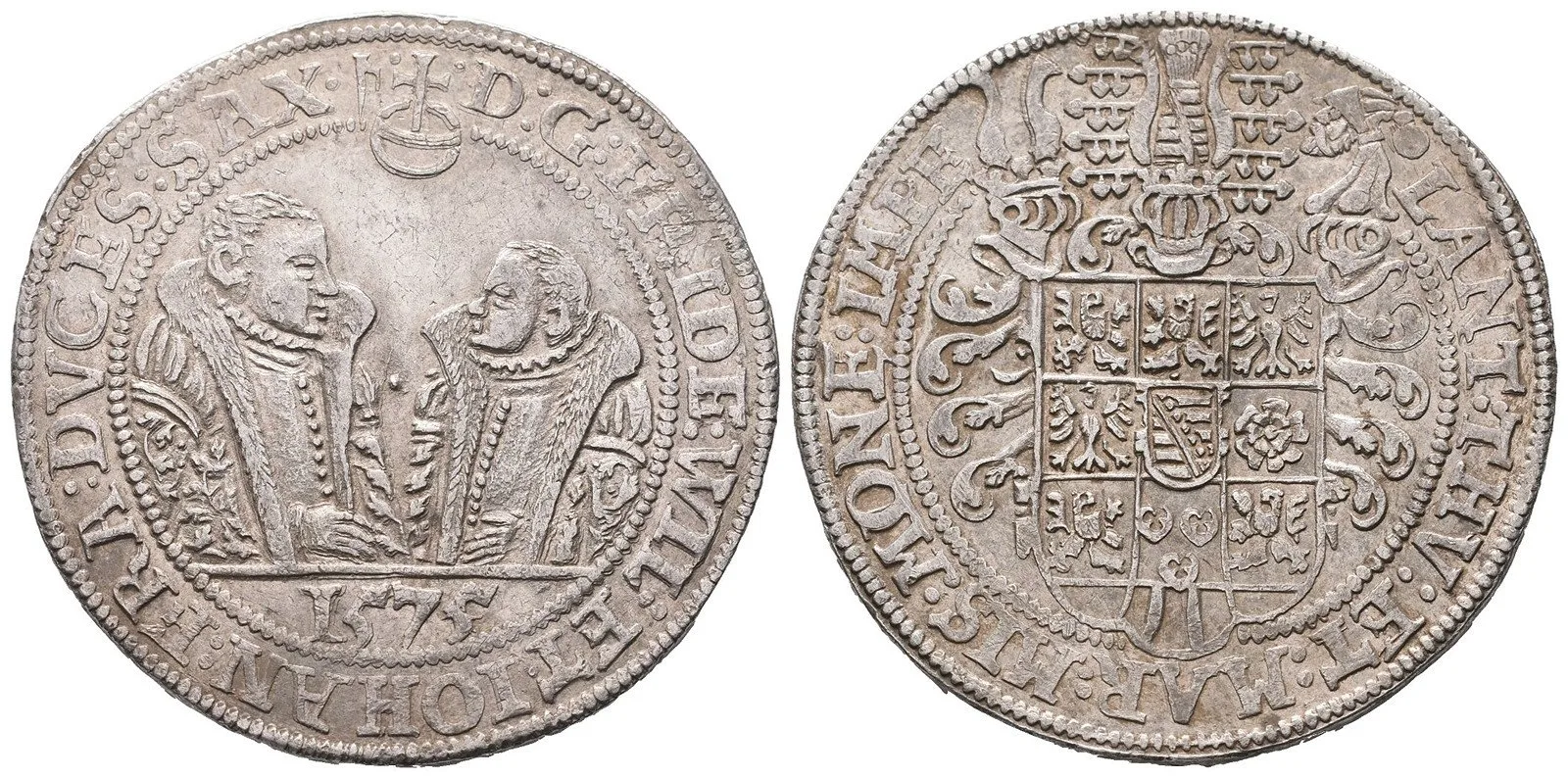 Sasko - Weimar, Friedrich Wilhelm I. a Johann III., 1573 - 1603 — 1